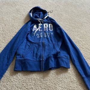 Blue Aeropostale hoodie